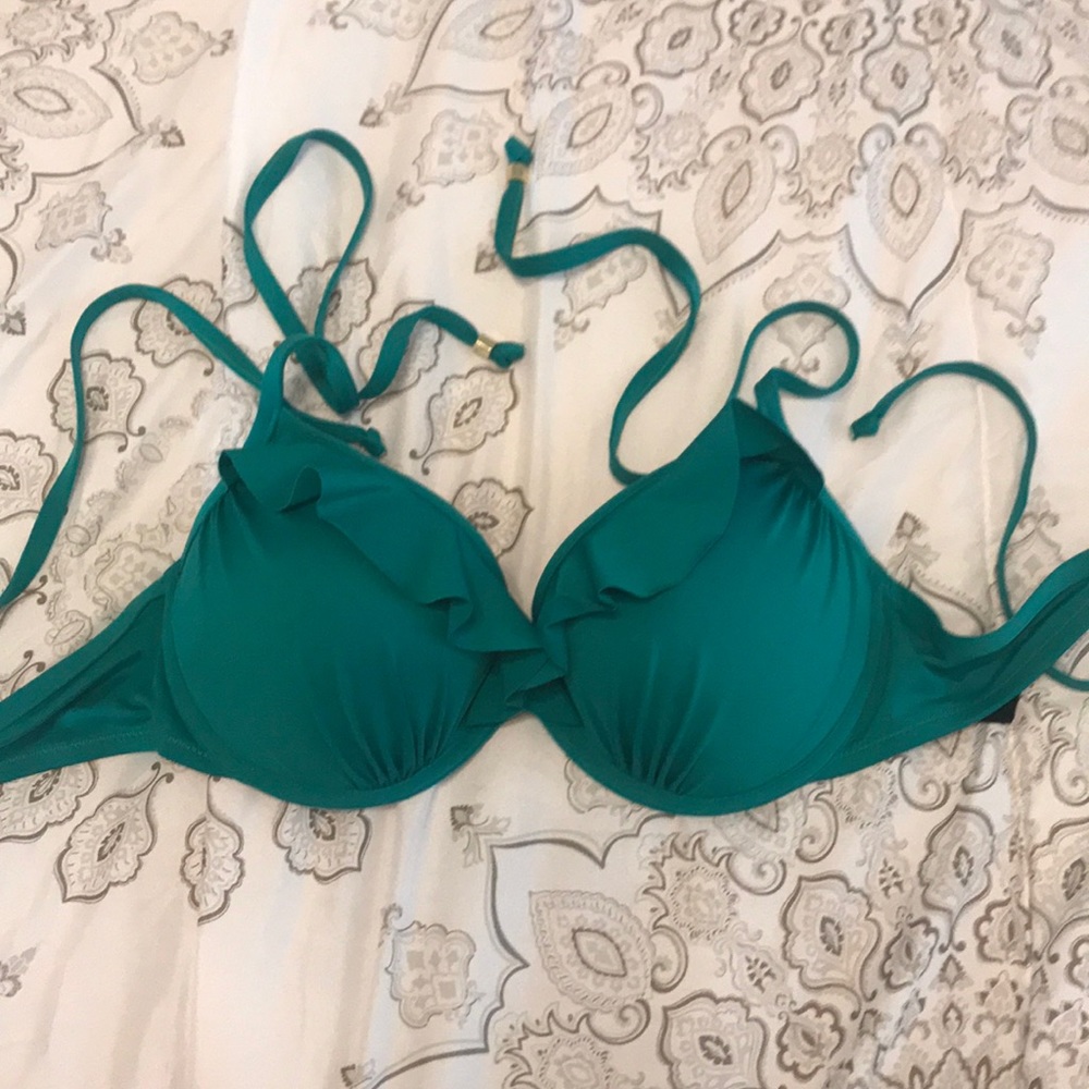 Teal/Green bikini top